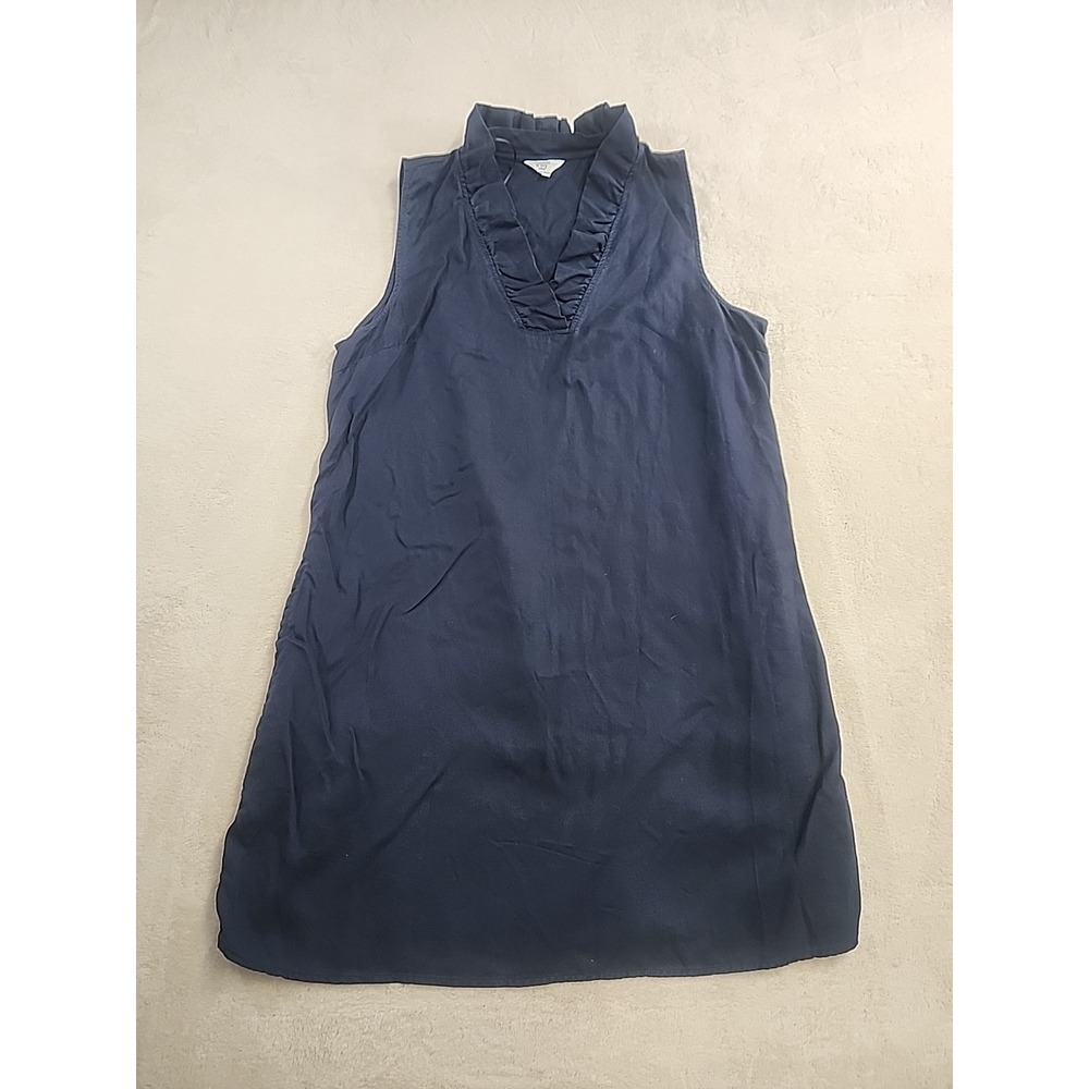 Crown & Ivy Sleeveless Navy Sun dress Size Petite Large